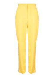 Alexander McQueen tailored high-waisted trousers - Gelb