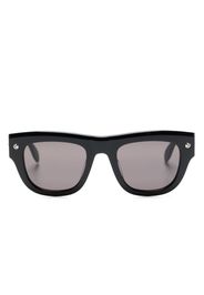 Alexander McQueen tinted square-frame sunglasses - Schwarz