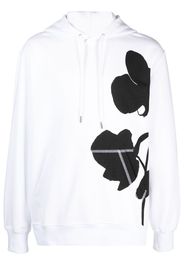 Alexander McQueen Hoodie mit grafischem Print - Weiß