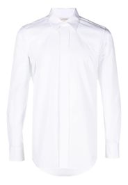 Alexander McQueen panelled cotton shirt - Weiß