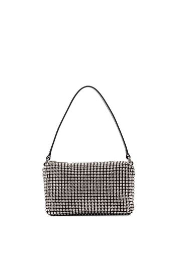 Alexander Wang 'Wangloc' Clutch mit Strass - Metallisch