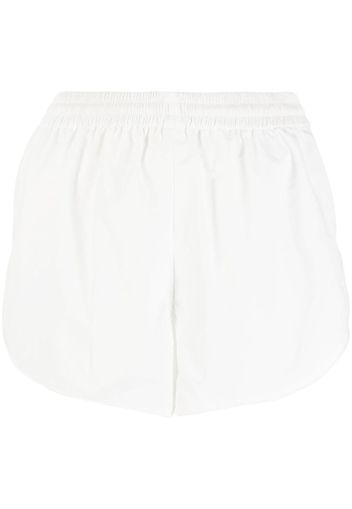 Alexander Wang Joggingshorts mit Logo-Applikation - Weiß