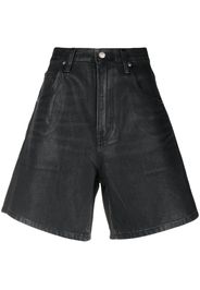 Alexander Wang coated denim shorts - Grau