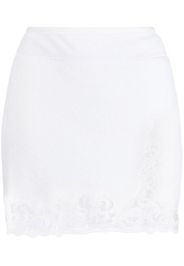 Alexander Wang corded-lace high-waist skirt - Weiß