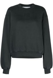 Alexander Wang logo-embossed sweatshirt - Grau