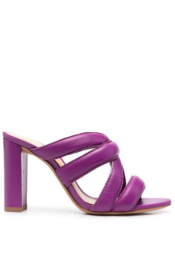 Alexandre Birman padded-strap 95mm sandals - Violett