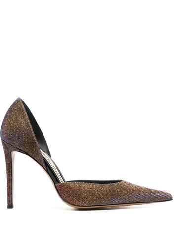 Alexandre Vauthier glitter-detail stiletto pumps - Gold