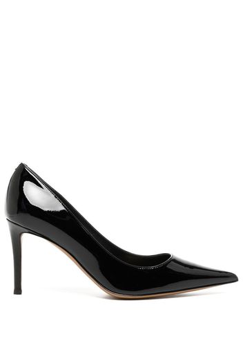 Alexandre Vauthier patent pointed toe pumps - Schwarz