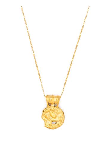 Alighieri The Medium Illuminated Eye necklace - Gold