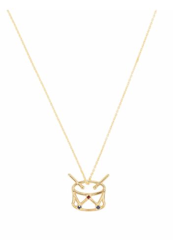 Aliita drum pendant necklace - Gold