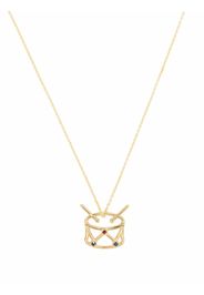 Aliita drum pendant necklace - Gold