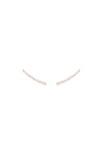 ALINKA 18kt 'Dasha Super Fine' Rotgold-Ear-Cuff mit Diamanten - Metallisch