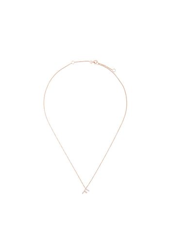 ALINKA 18kt 'Alinka ID' Rotgoldhalskette mit Diamanten - Metallisch