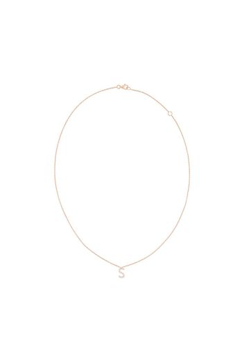 ALINKA 18kt 'ALiNKA S' Rotgoldhalskette mit Diamanten - Metallisch