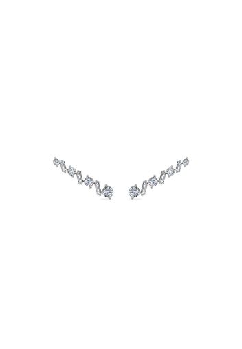 ALINKA 18kt Ear Cuff aus Weißgold mit Diamanten - Silber