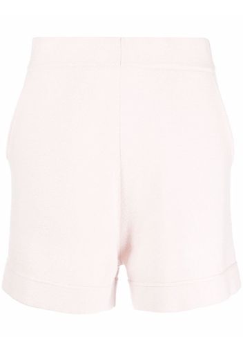 Allude Gestrickte Shorts - Nude