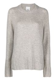Allude crew-neck knitted jumper - Grau