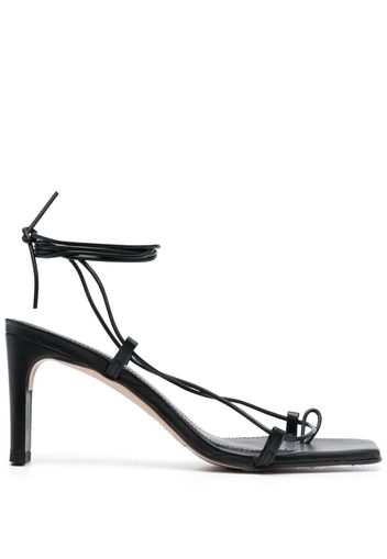 ALOHAS Bellini square-toe sandals - Schwarz