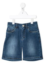 Alviero Martini Kids Jeans-Shorts - Blau