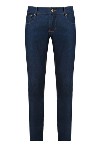 Amapô Eng anliegende Röhrenjeans - Blau