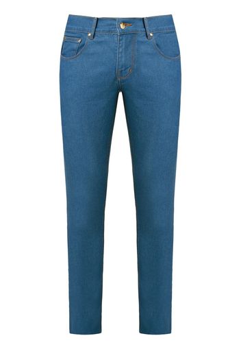 Amapô Eng anliegende Röhrenjeans - Blau