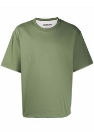 AMBUSH Wendbares T-Shirt mit rundem Ausschnitt - Grün