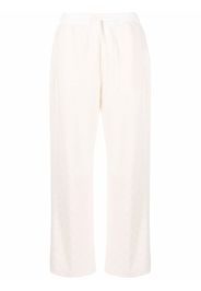 AMBUSH MONOGRAM SWEATPANTS WHITE ASPARAGUS WHIT - Nude