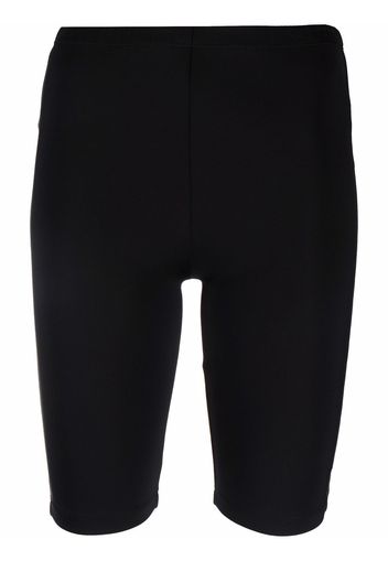 AMI Paris Ami De Coeur Radlerhose - Schwarz