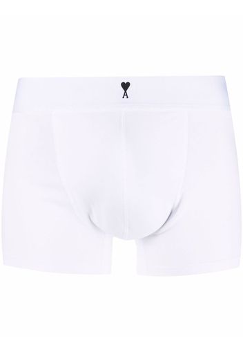 AMI Paris Ami de Coeur Shorts - Weiß