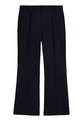 AMI Paris Ausgestellte Cropped-Hose - Schwarz