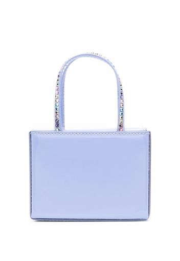 Amina Muaddi Gilda crystal-embellished mini bag - Blau