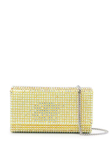 Amina Muaddi mini Paloma clutch bag - Gelb