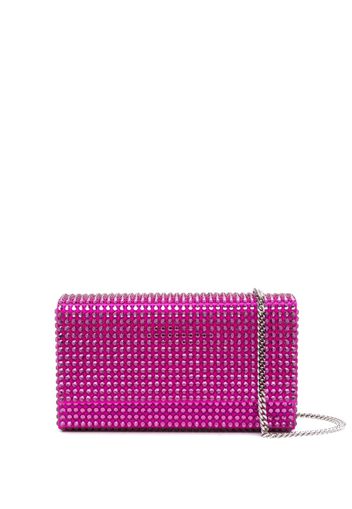 Amina Muaddi mini Paloma clutch bag - Rosa