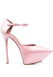 Amina Muaddi Angelica 150mm pumps - Rosa