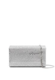 Amina Muaddi Superamini Paloma clutch bag - Grau