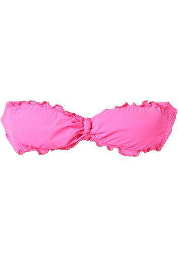 Amir Slama Bandeau-Bikinioberteil - Rosa