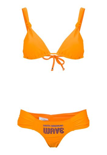 Amir Slama South American Wave Bikini - LARANJA