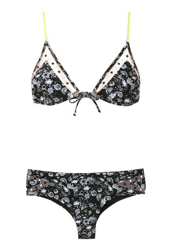 Amir Slama 'Margarida' Bikini - Schwarz