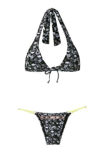 Amir Slama 'Margarida' Bikini - Schwarz