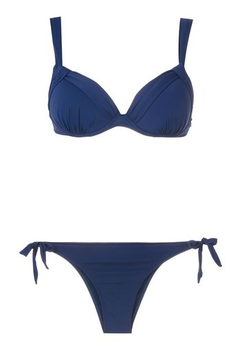 Amir Slama Geraffter Bikini - Blau