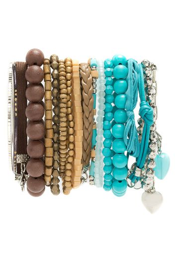 Amir Slama Armband-Set - Blau