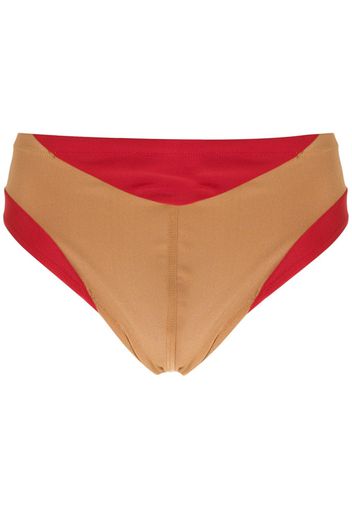 Amir Slama Badehose in Colour-Block-Optik - Mehrfarbig