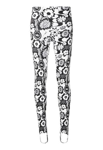 Amir Slama Leggings mit hohem Bund - Schwarz