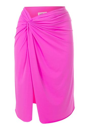 Amir Slama Asymmetrisches T-Shirt - Rosa