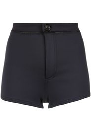 Amir Slama Shorts mit hohem Bund - Schwarz