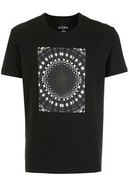 Amir Slama T-Shirt mit grafischem Print - Schwarz