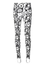 Amir Slama Leggings mit hohem Bund - Schwarz