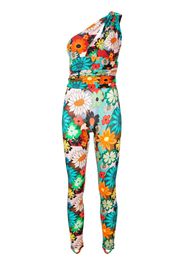 Amir Slama Jumpsuit mit Print - Mehrfarbig