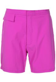 Amir Slama concealed front-fastening shorts - Rosa