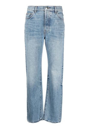 AMIRI stonewash straight-leg jeans - Blau